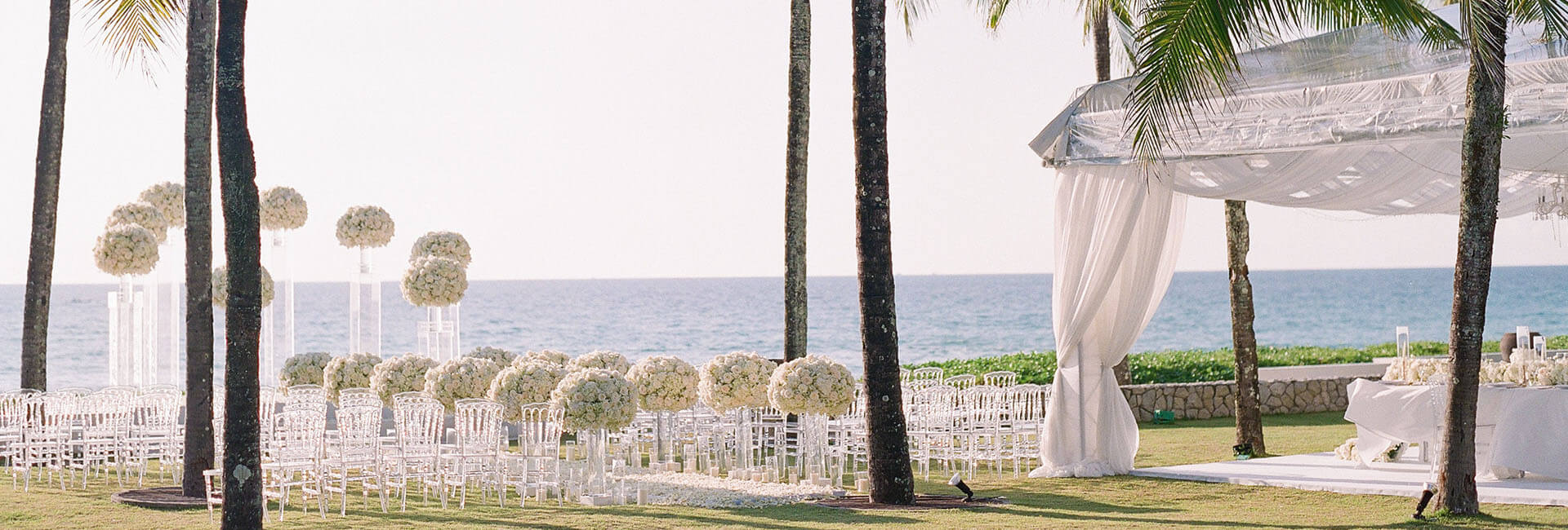 Villa Shanti - Wedding setting